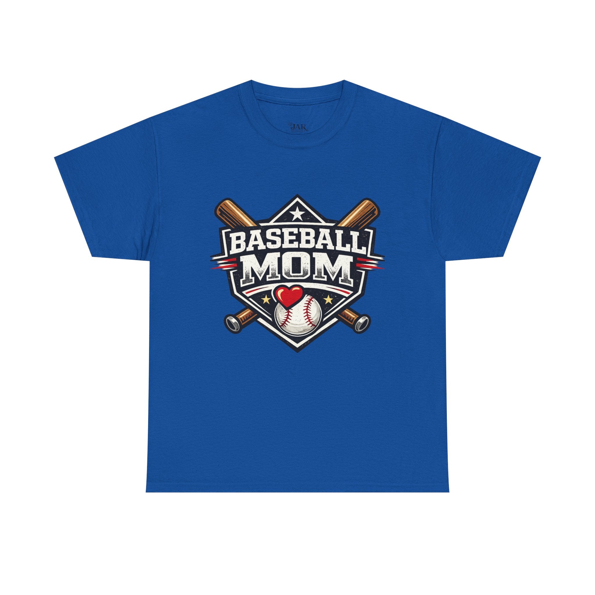 Baseball Mom T-Shirt — Personalized Back Name & Number Tee