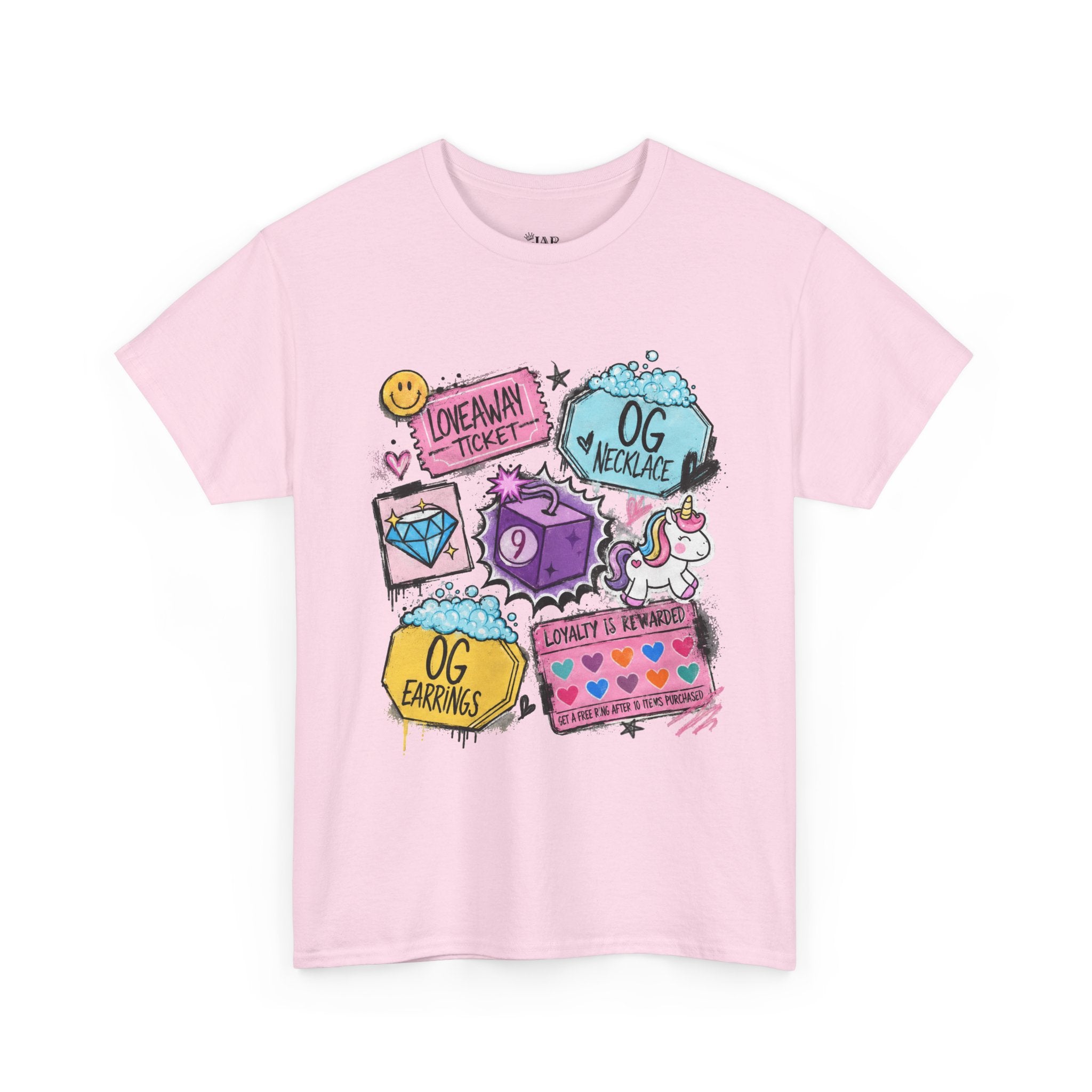 Loveaway Ticket Cotton Tee