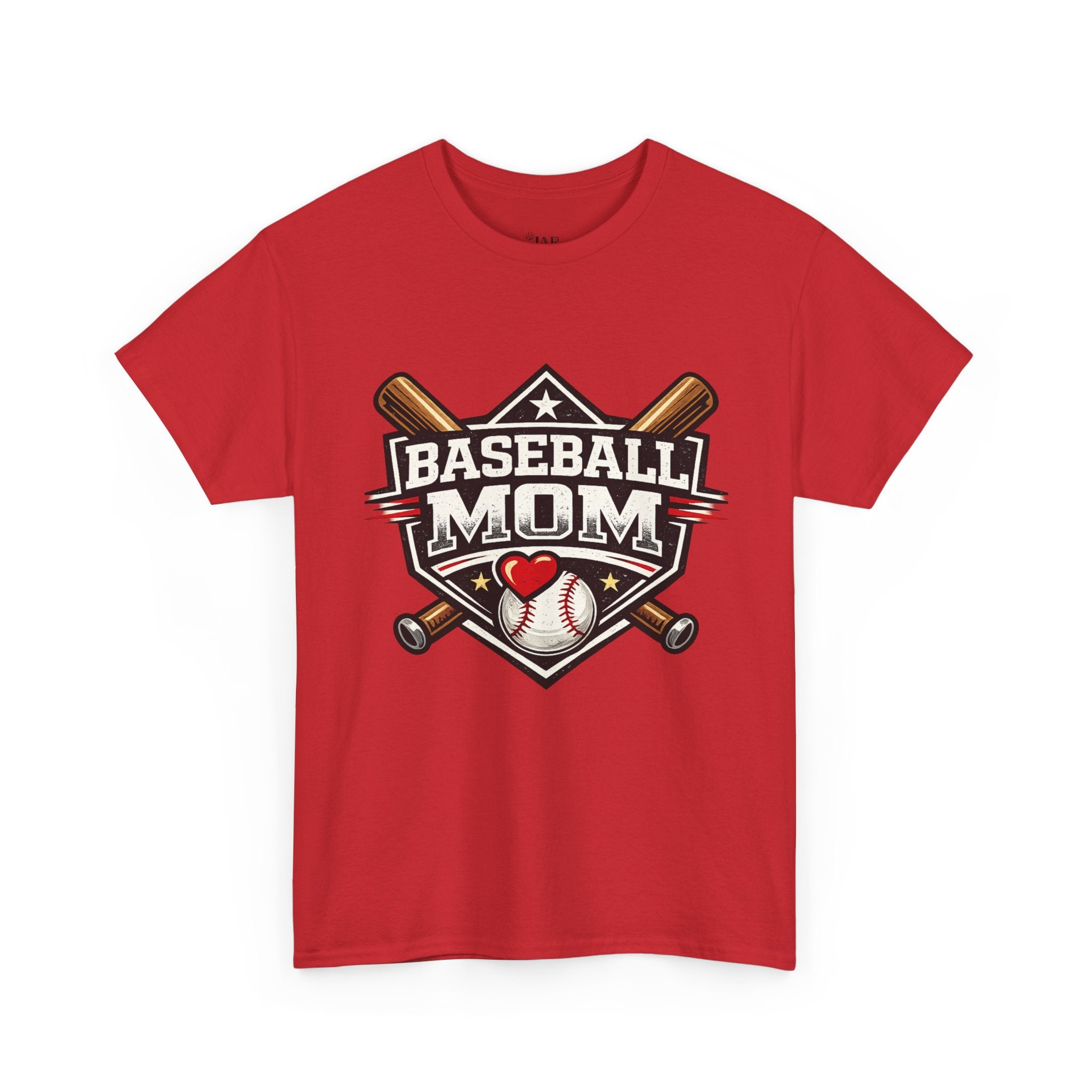 Baseball Mom T-Shirt — Personalized Back Name & Number Tee