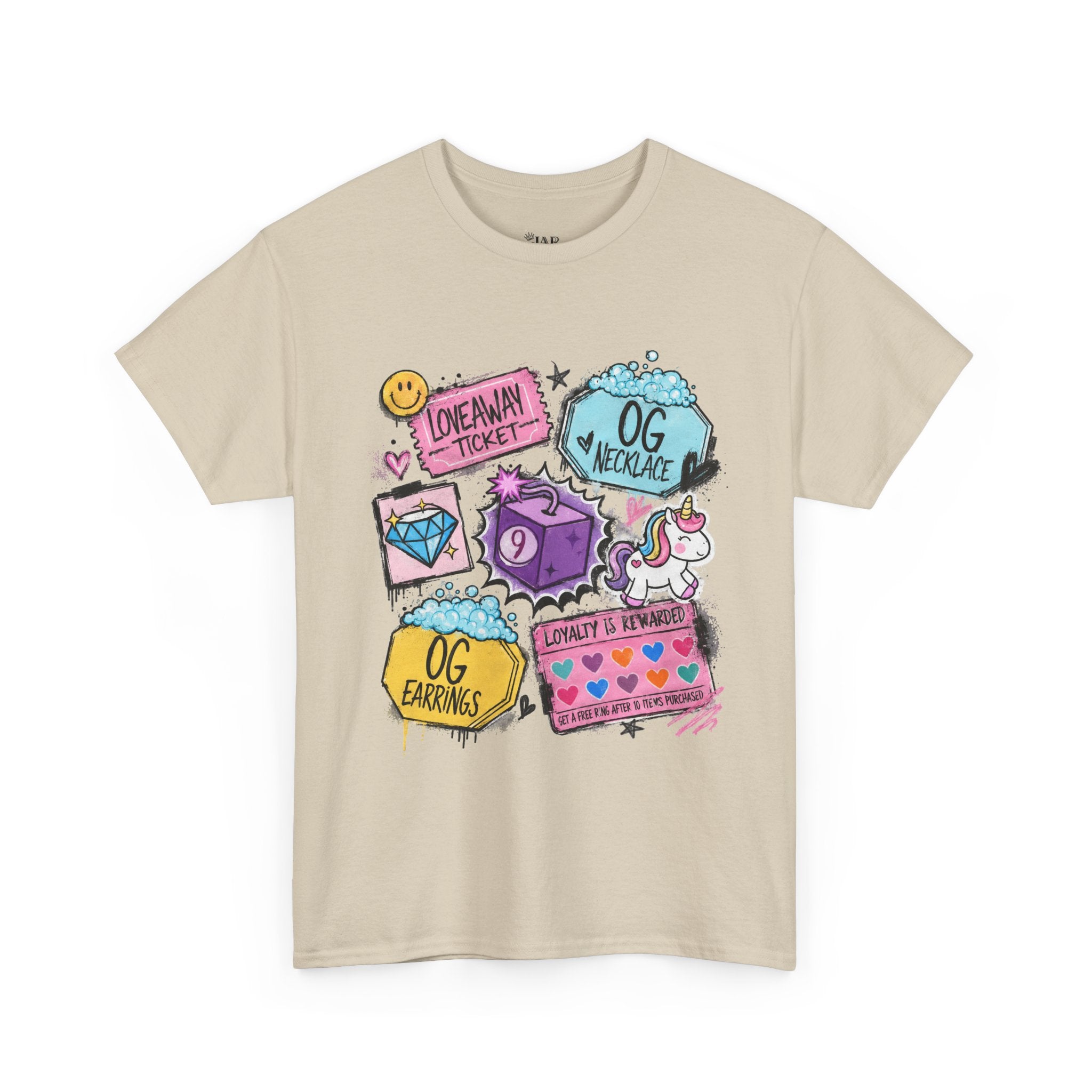 Loveaway Ticket Cotton Tee