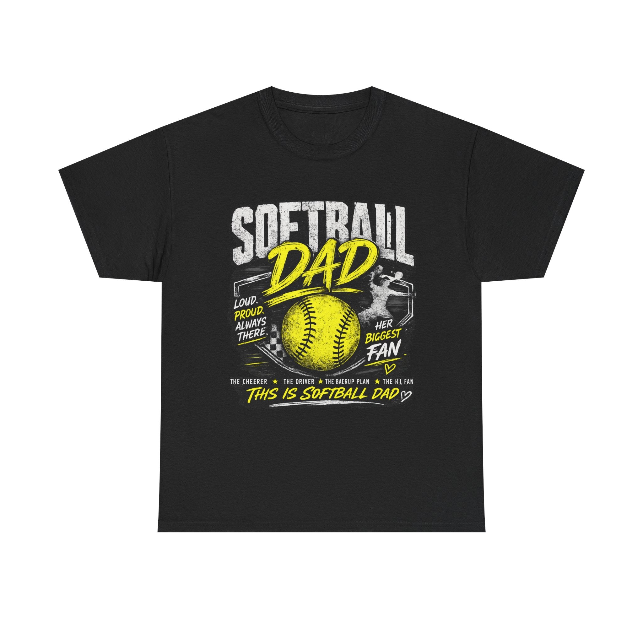 Softball Dad Cotton Tee
