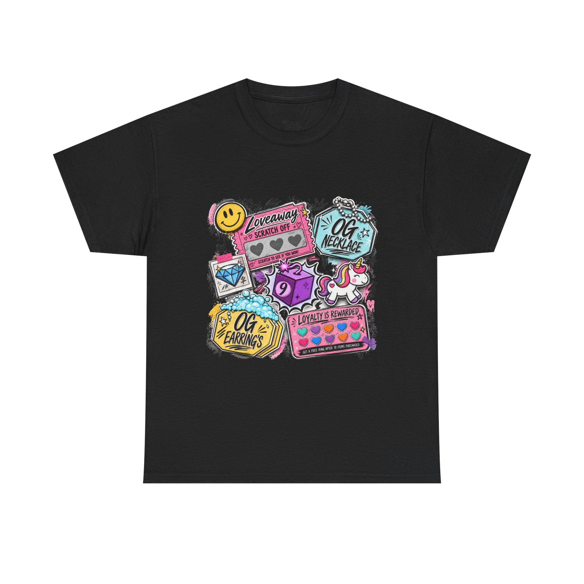 Loveaway Scratch Off Cotton Tee