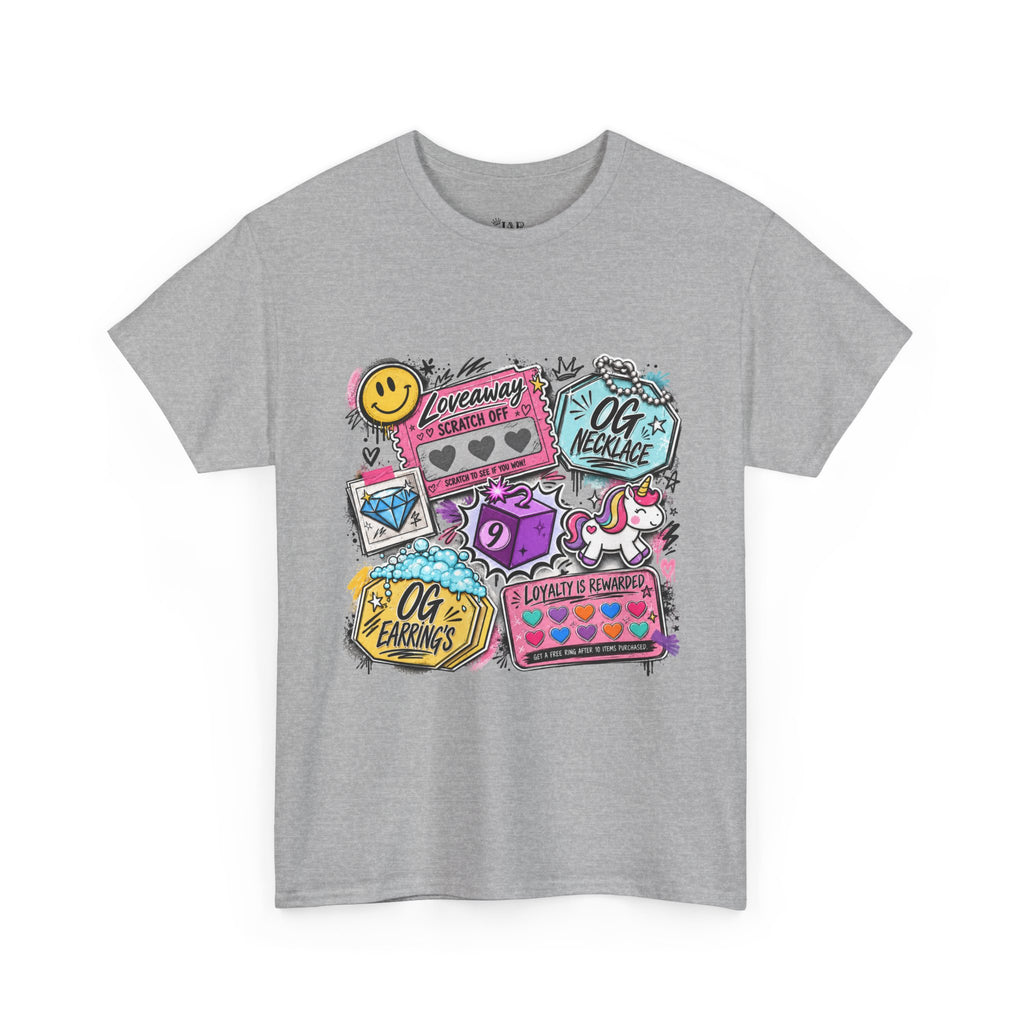 Loveaway Scratch Off Cotton Tee