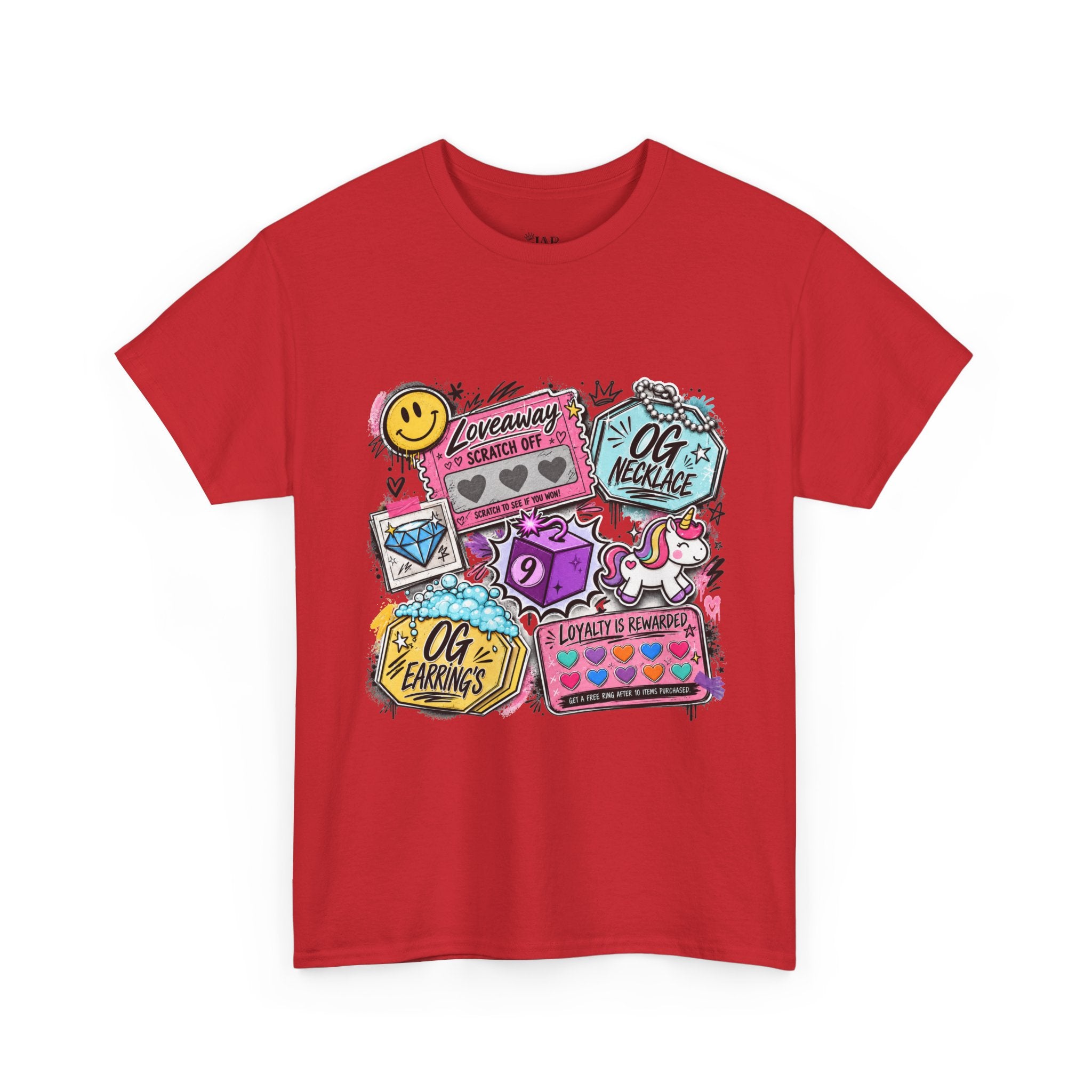 Loveaway Scratch Off Cotton Tee