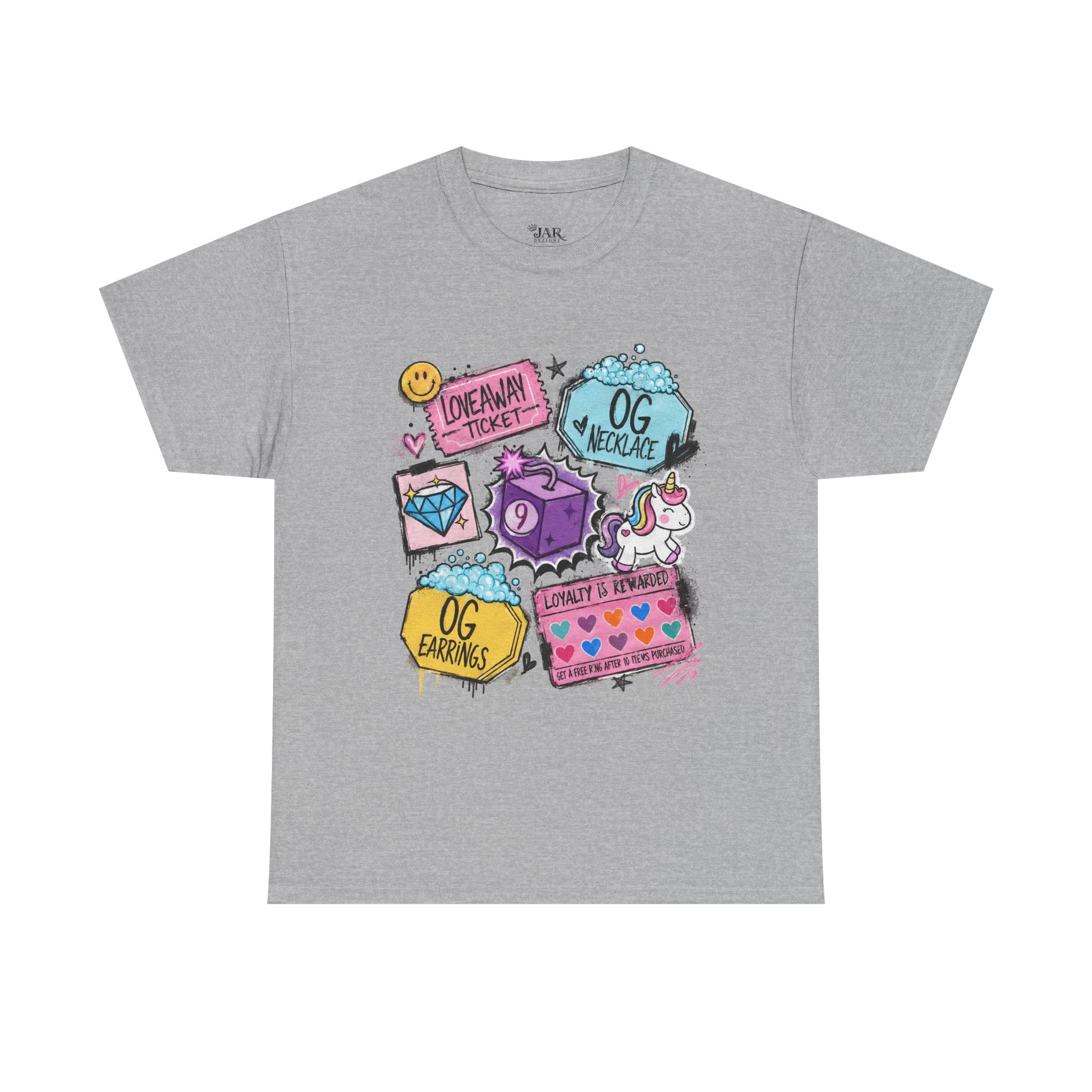 Loveaway Ticket Cotton Tee